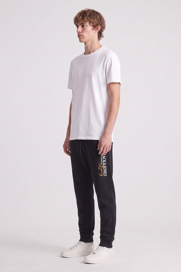 Jack & Jones Polyester regular trousers black