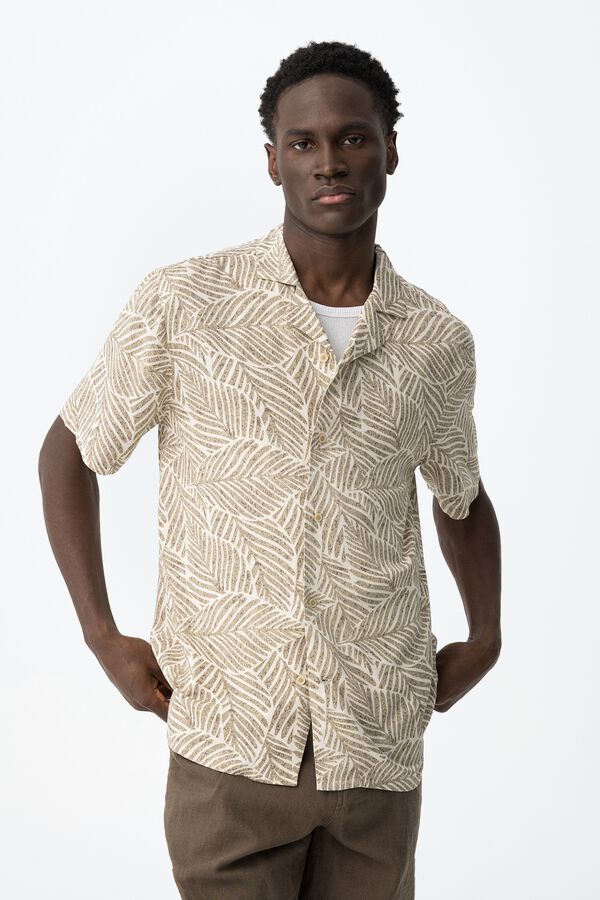 Tiffosi Relaxed fit shirt grey