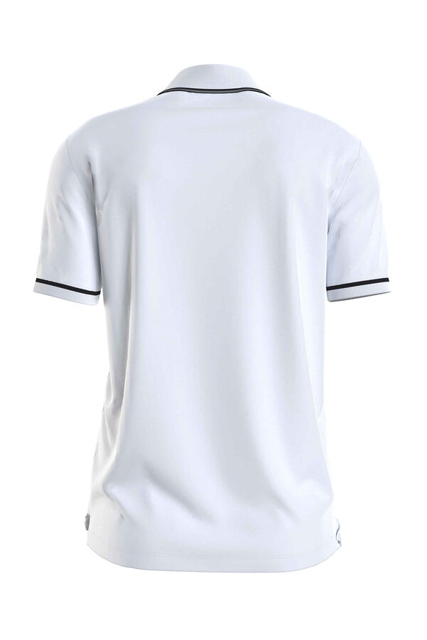 Springfield Men's short-sleeved polo shirt white