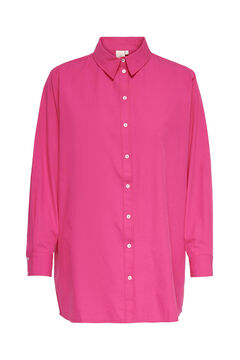 Springfield Poplin lapel collar shirt pink