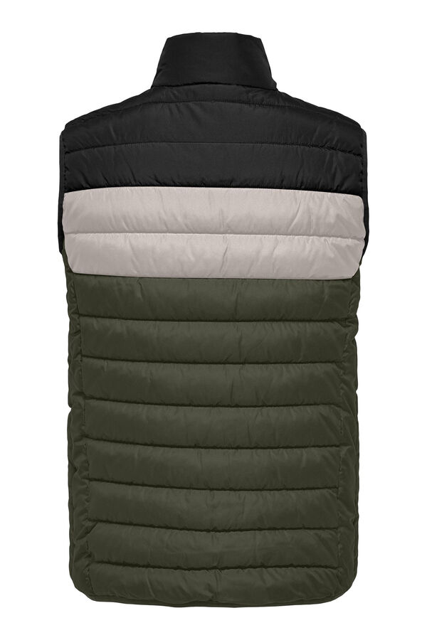Springfield Quilted gilet natural