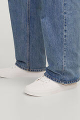 Springfield Faux leather sneakers white