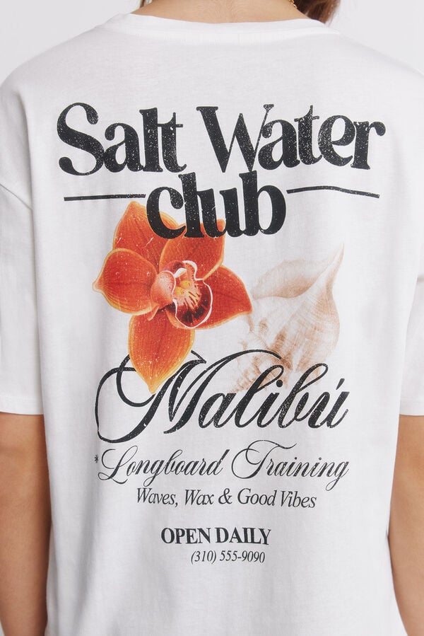 Springfield Tropical short-sleeved T-shirt printed