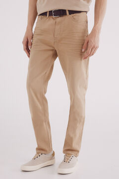 Springfield Pantal&oacute;n 5 bolsillos color slim fit