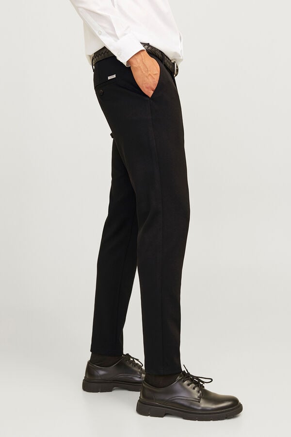 JJ REBEL Pantal&oacute;n chino slim fit negro