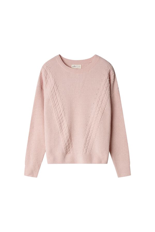 Springfield Chenille braided jumper pink