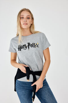 Springfield T-shirt "Harry Potter" cinza