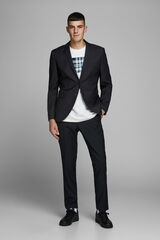 Jack & Jones Americana de hombre slim negro