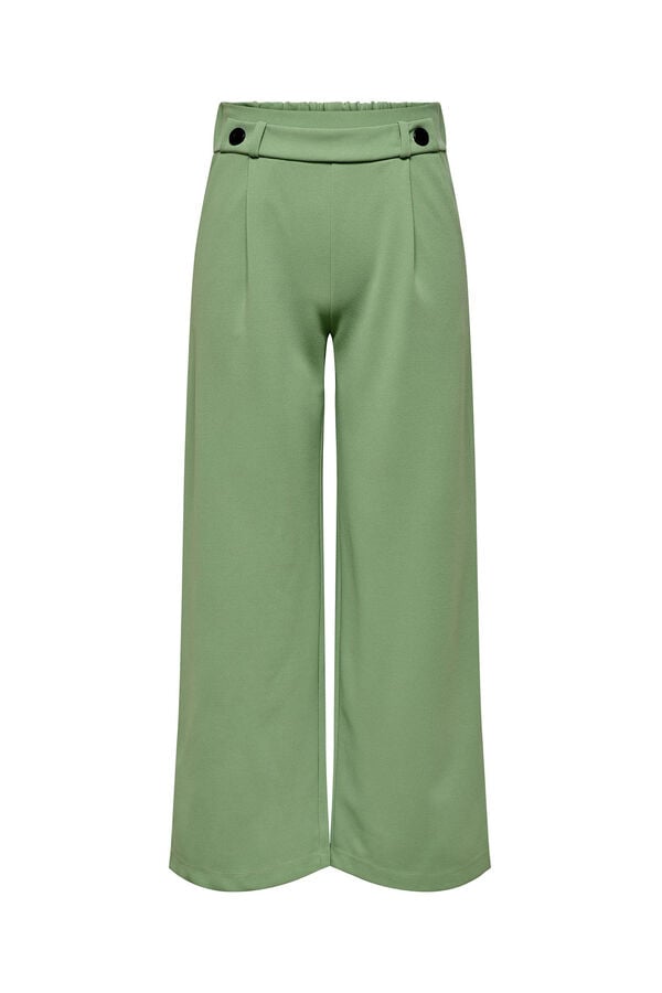 Springfield Wide leg trousers zelena