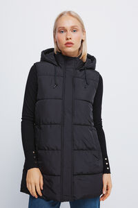 Springfield recycled polyester hood vest