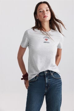 Springfield England short sleeve T-shirt grey