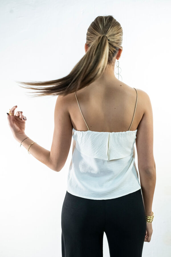 Cul Sac Vest top beige