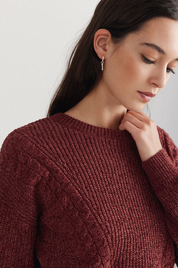 Springfield Chenille braided jumper red