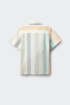 Springfield Kids Camisa manga corta bordado rayas ni&ntilde;o