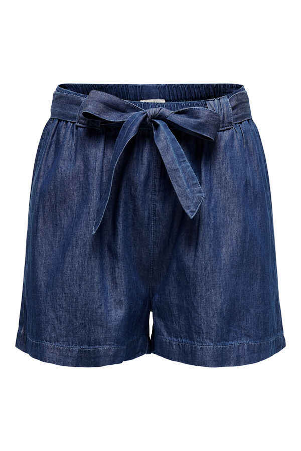 JDY Short vaquero fluido azul
