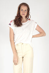 Springfield T-Shirt Crochet blanco