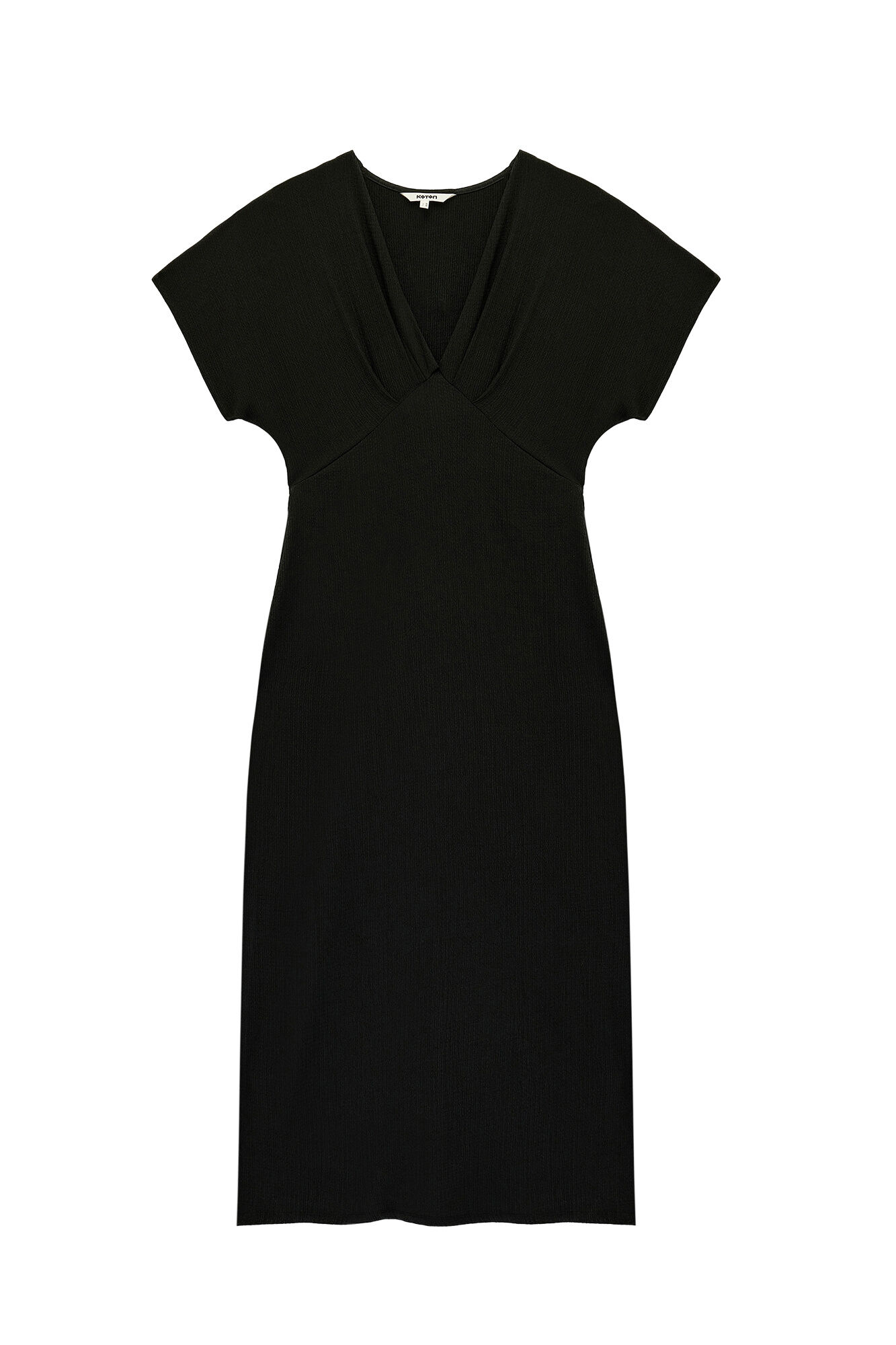 Koton Vestido midi cuello pico