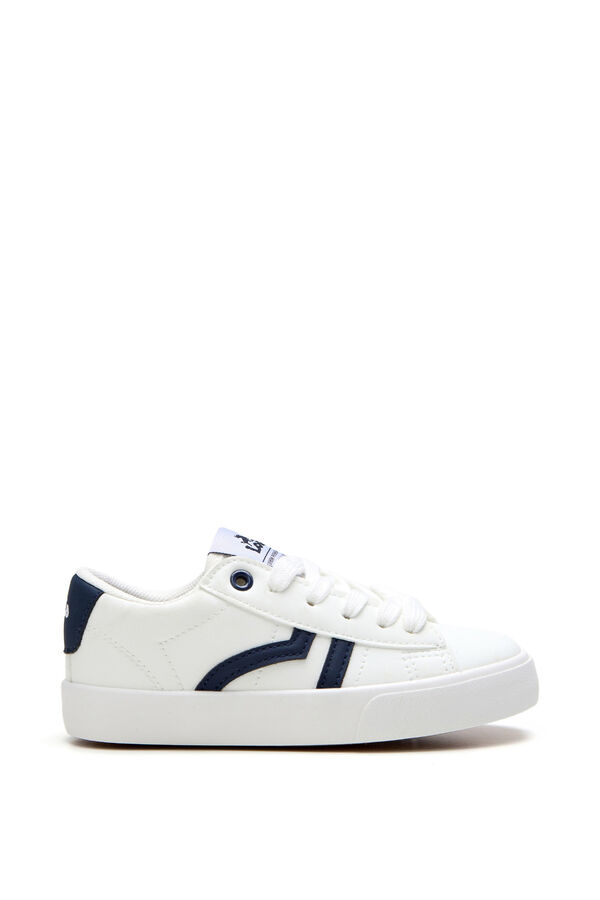 Lois Street tennis sneaker white