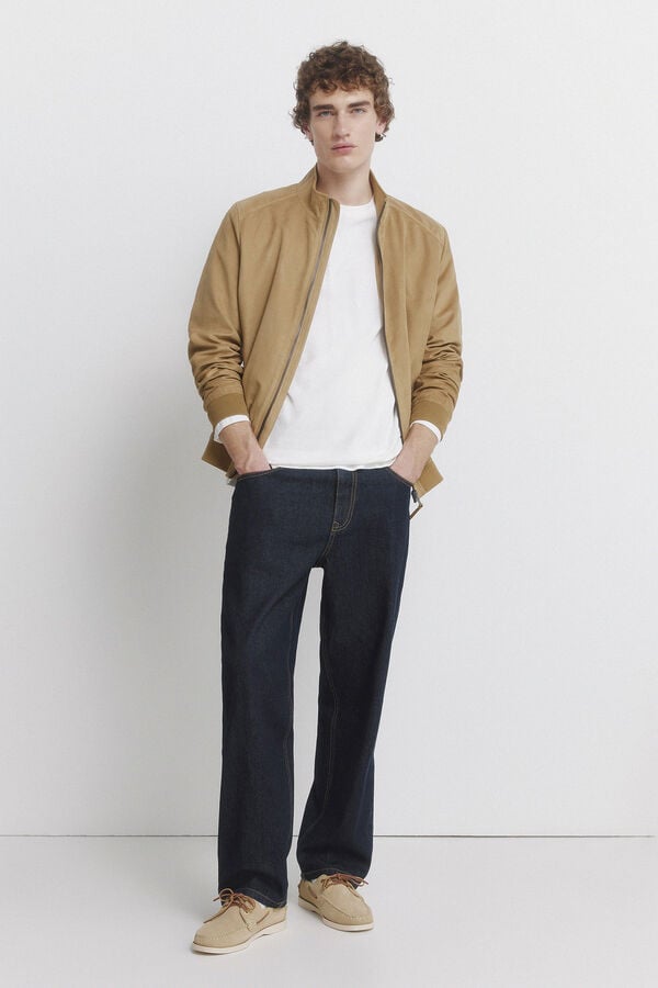 Springfield Carbon long sleeve t-shirt beige