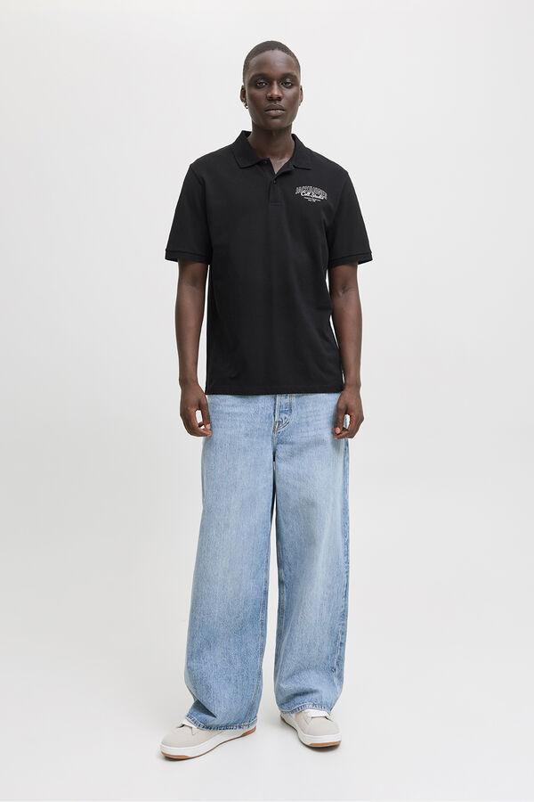 Jack & Jones Polo regular fit negro