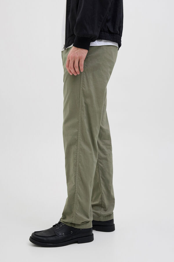 Jack & Jones Cal&ccedil;a relaxed fit verde