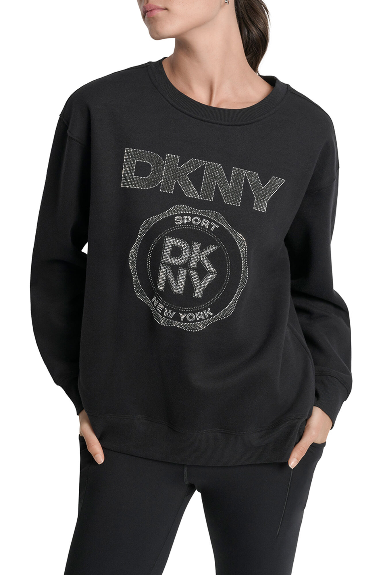 DKNY Sweatshirt com desenho de logo