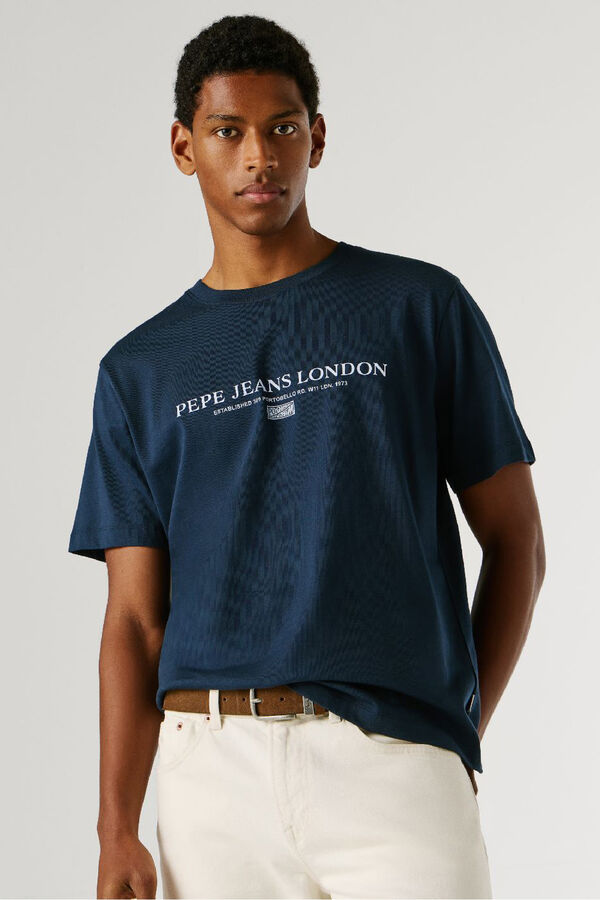 Pepe Jeans Camiseta manga corta azul
