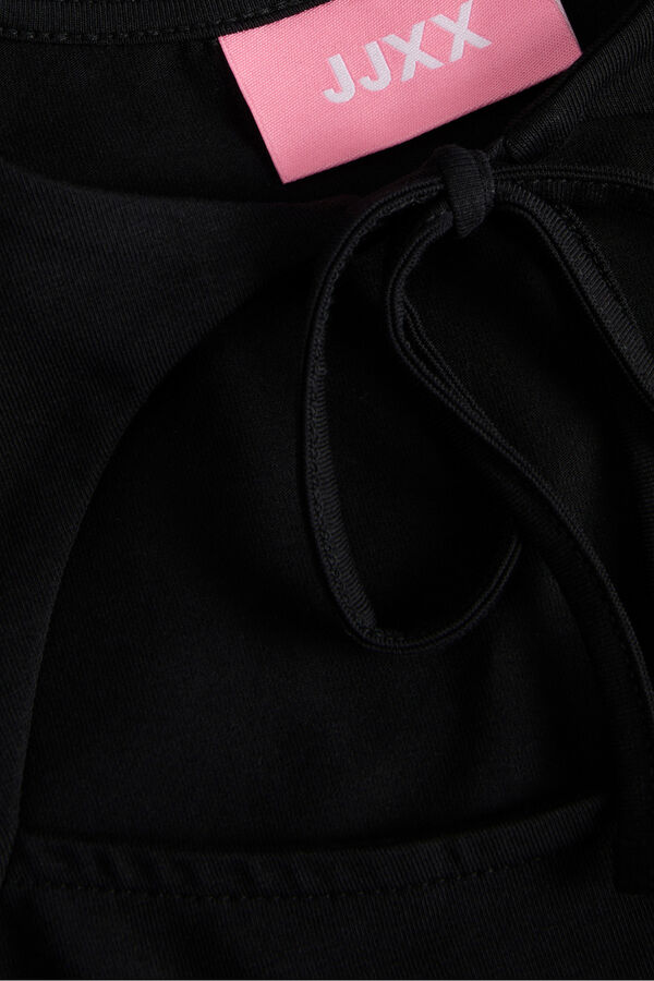 Jack & Jones Top com la&ccedil;o ajustado preto