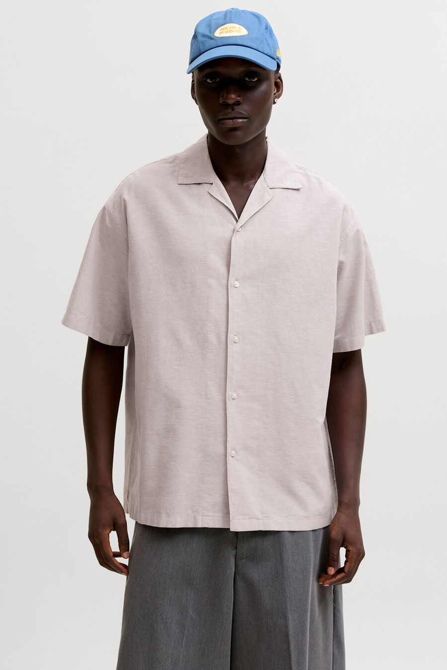 Camisa resort de lino