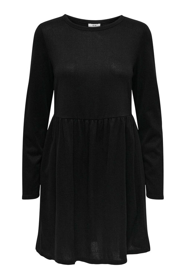Springfield Long-sleeved dress  black