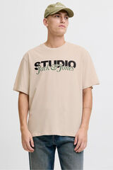 Jack & Jones Basic logo T-shirt grey