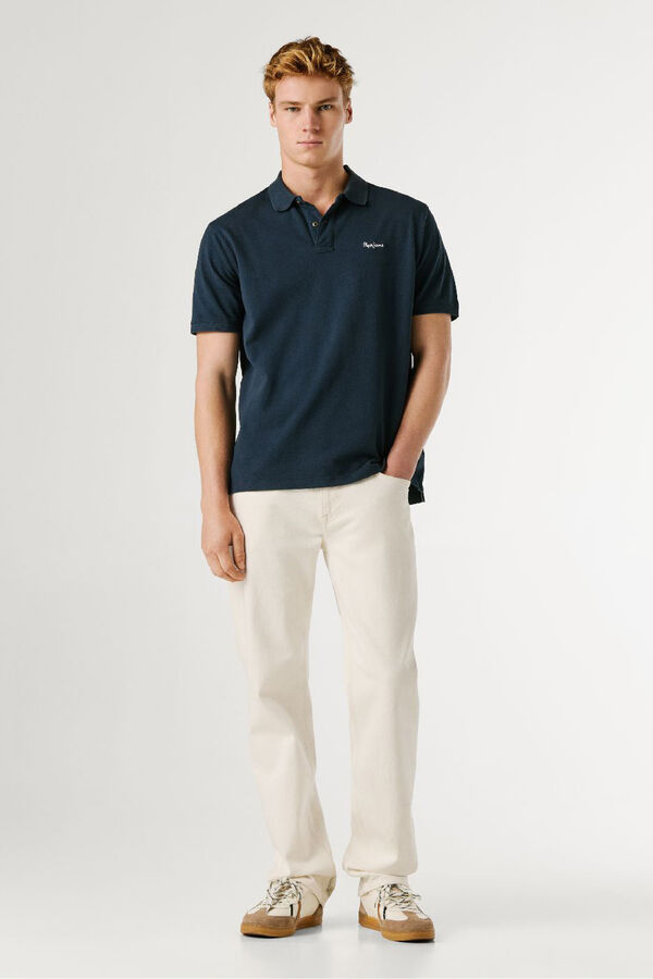 Pepe Jeans Short sleeve polo shirt blue