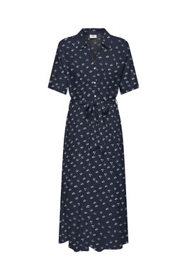 Vestido midi camisero