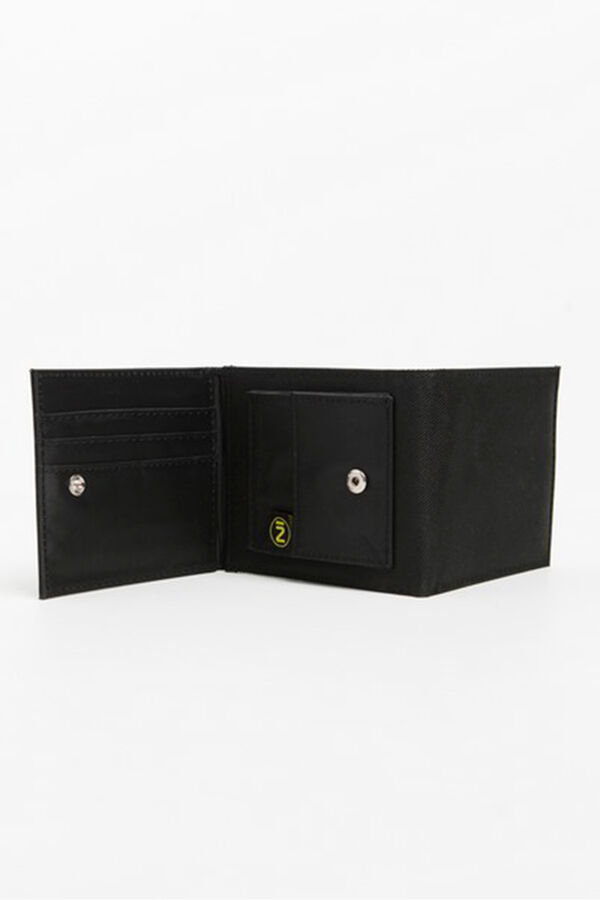 Inside Carteira Masculina Preta  preto