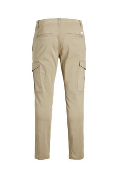 Springfield Cotton cargo trousers gray
