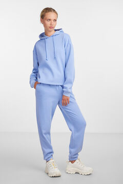 Pieces Sweatshirt com capuz b&aacute;sica