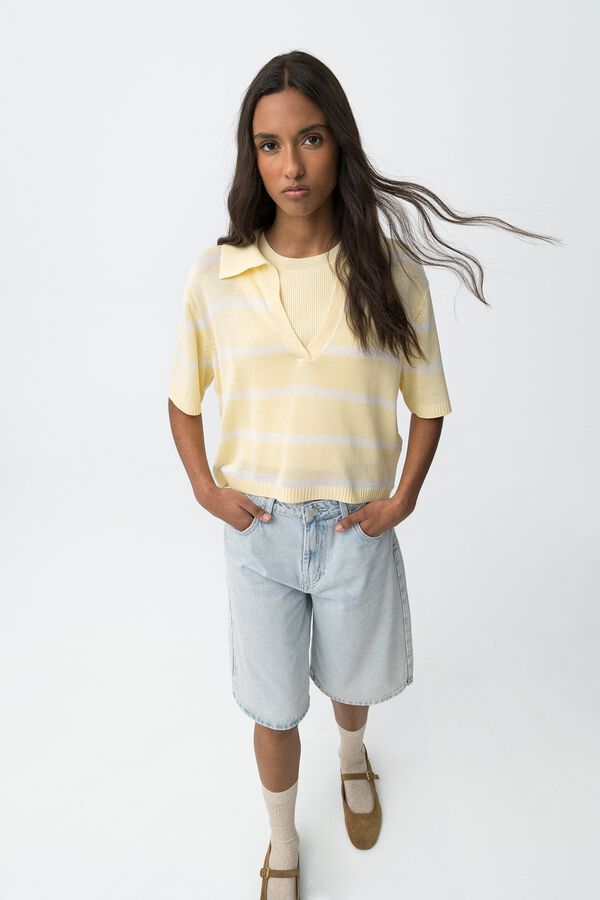 Tiffosi Young Bermuda denim blue