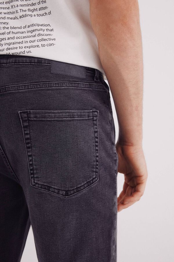 Springfield Jean slim gris foncé gris