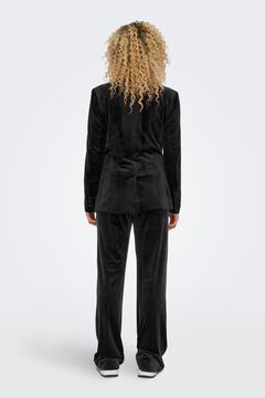 Only Blazer cruzada de terciopelo