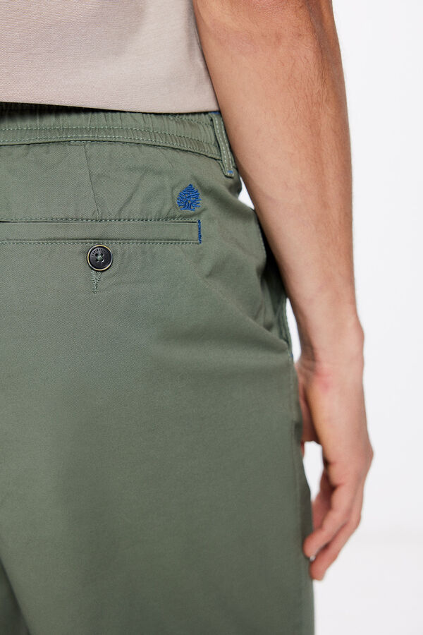 Springfield Relaxed fit Bermuda shorts green