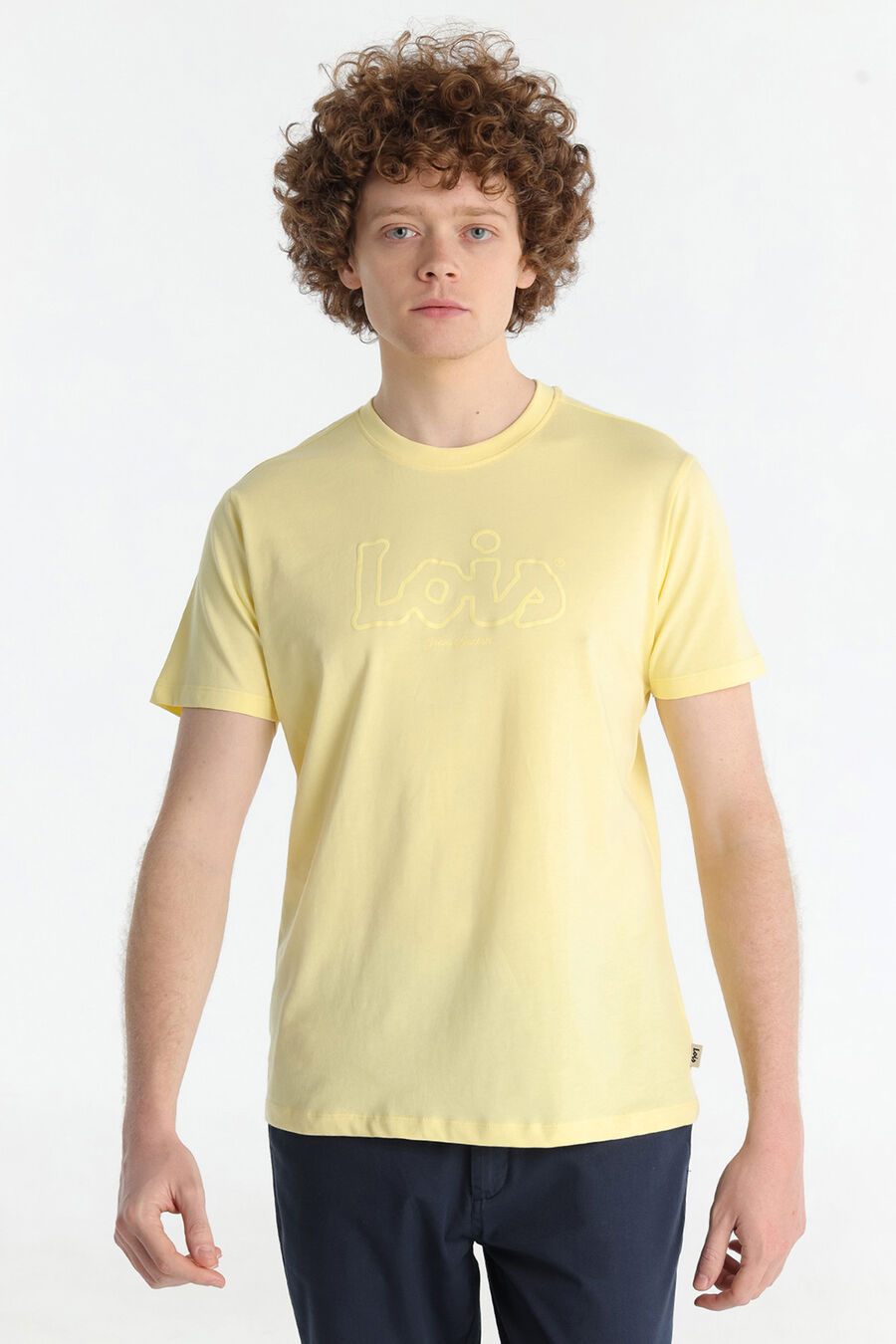 Camiseta manga corta cuello redondo