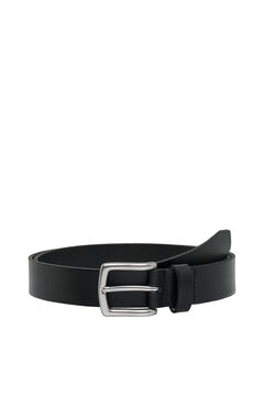 Springfield essential leather belt black