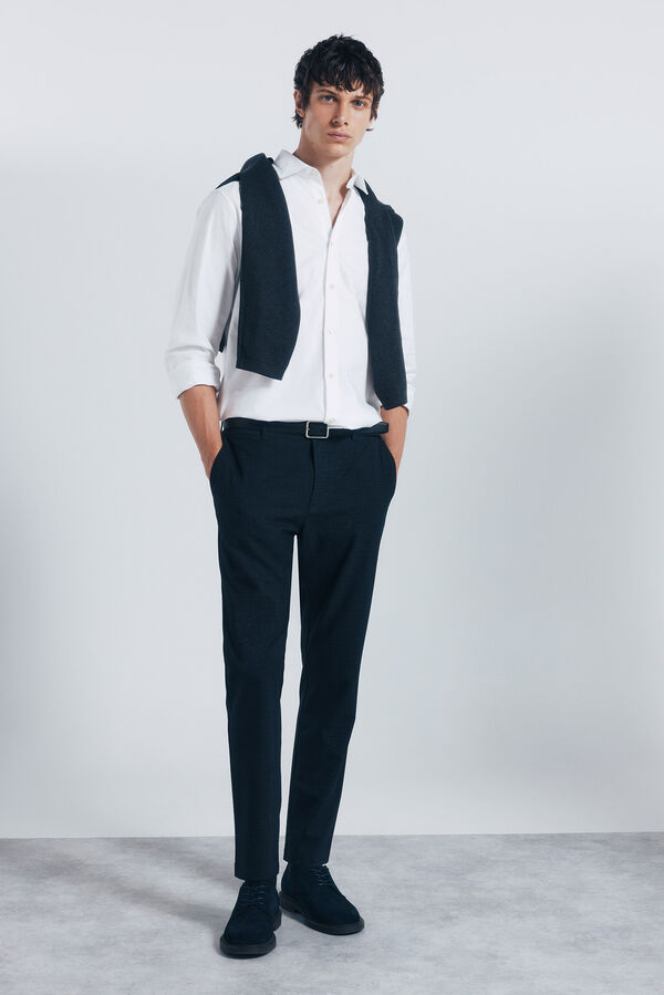 Springfield Lightweight Oxford Shirt white