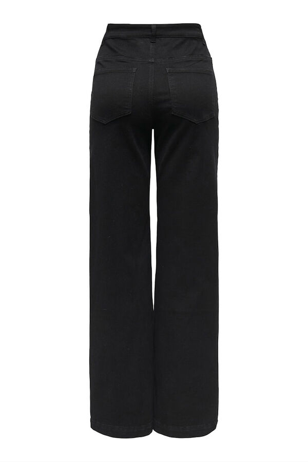 Only Jeans Bein Schwarz