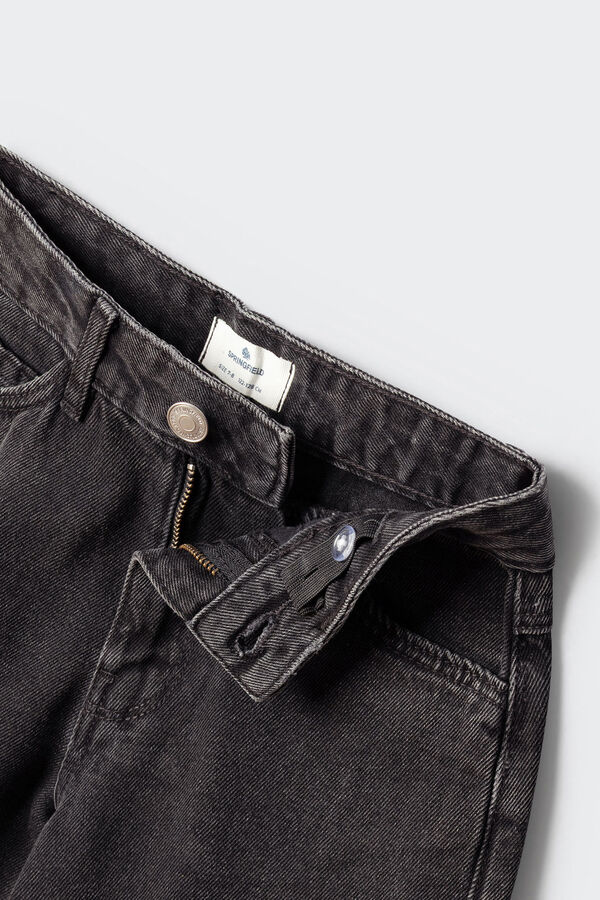 Springfield Kids Jeans Wideleg ni&ntilde;a gris