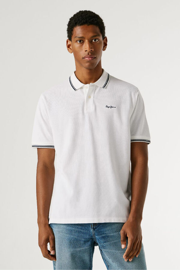 Pepe Jeans Polo manga curta branco