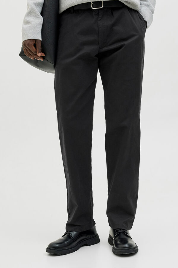 Jack & Jones Chino style trousers black