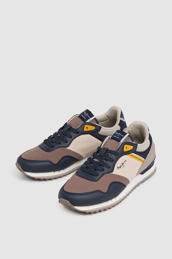 Pepe Jeans  suede sneakers grey