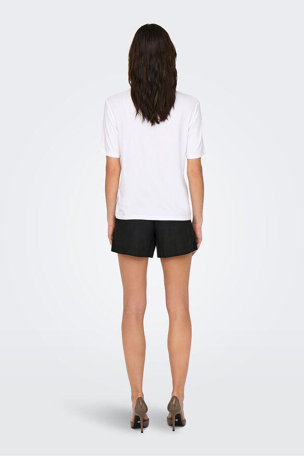 JDY Short lino negro