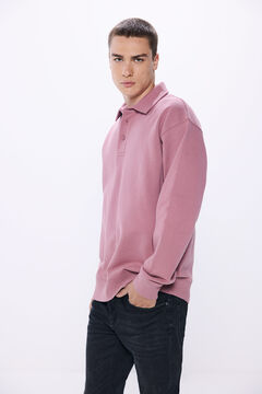 Springfield Poloshirt -Sweatshirt pink